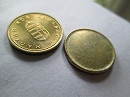 1 forint nyers lapka 1992 s 2008-es idszakbl.