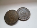 2 fillres peremezett nyers lapka 1892 s az 1915 kztti idszakbl.