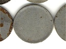 20 fillres peremezett nyers lapka 1926 s az 1940 kztti idszakbl.
